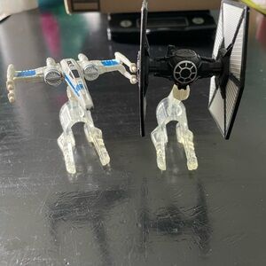 Hot Wheels Star Wars Diecast Fighters With Stands